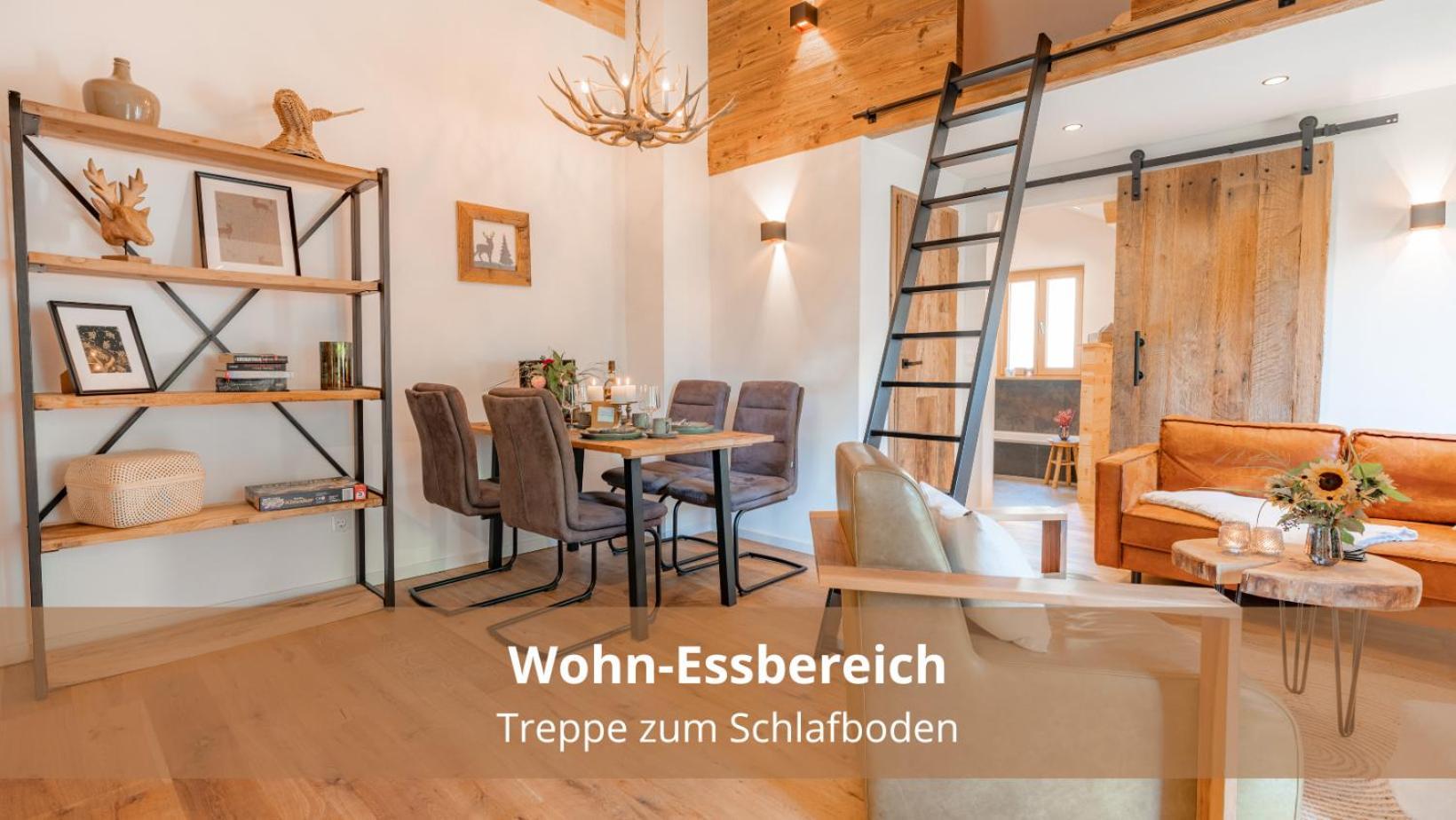 Chalet Waldhaeusl Luxurioese Ferienwohnungen Mit Sauna & Whirlpool, Kamin, Balkon Oder Terrasse Mit Bergblick 海利根布卢特 外观 照片