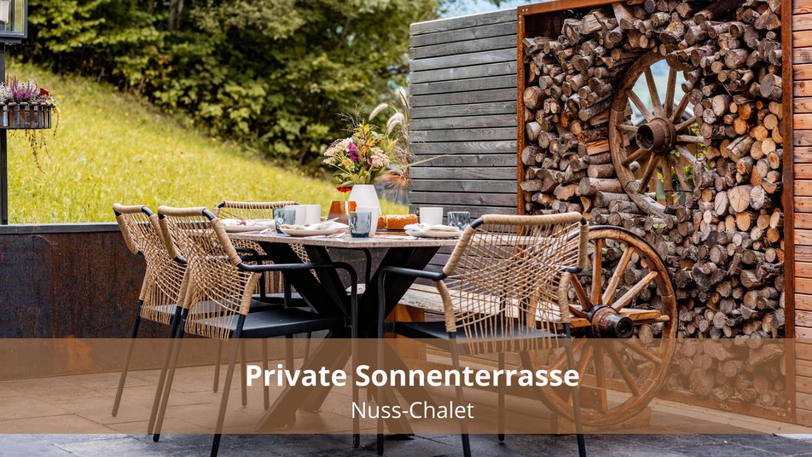 Chalet Waldhaeusl Luxurioese Ferienwohnungen Mit Sauna & Whirlpool, Kamin, Balkon Oder Terrasse Mit Bergblick 海利根布卢特 外观 照片