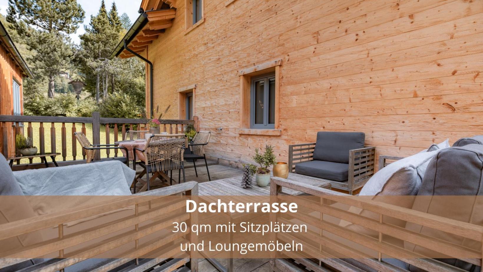 Chalet Waldhaeusl Luxurioese Ferienwohnungen Mit Sauna & Whirlpool, Kamin, Balkon Oder Terrasse Mit Bergblick 海利根布卢特 外观 照片