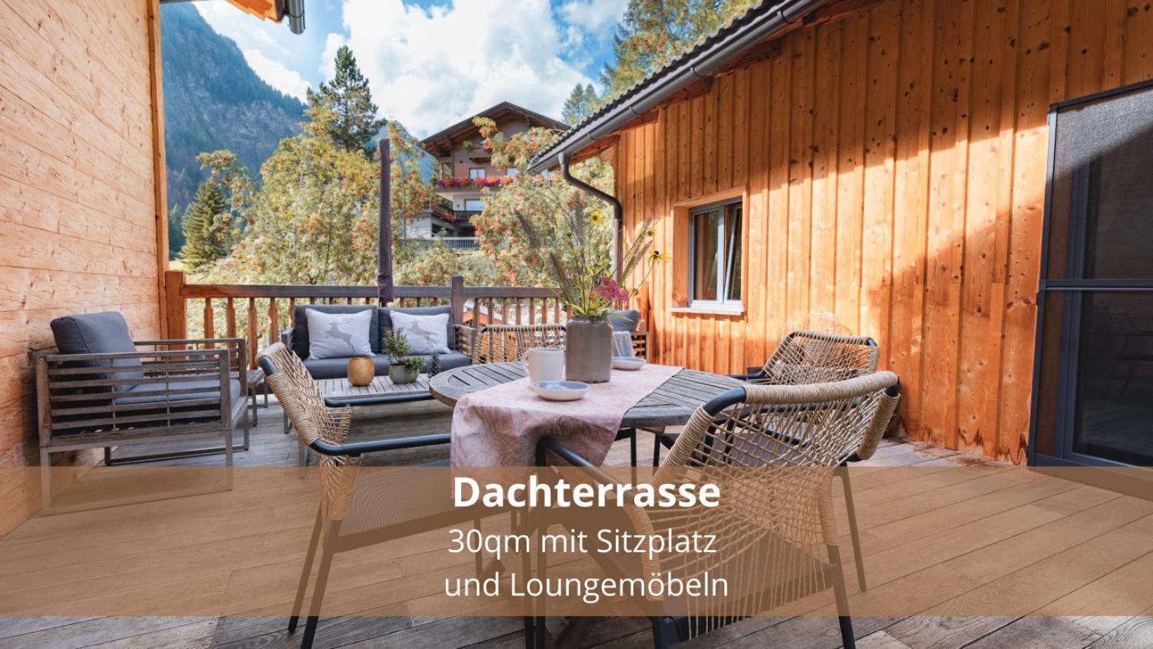 Chalet Waldhaeusl Luxurioese Ferienwohnungen Mit Sauna & Whirlpool, Kamin, Balkon Oder Terrasse Mit Bergblick 海利根布卢特 外观 照片