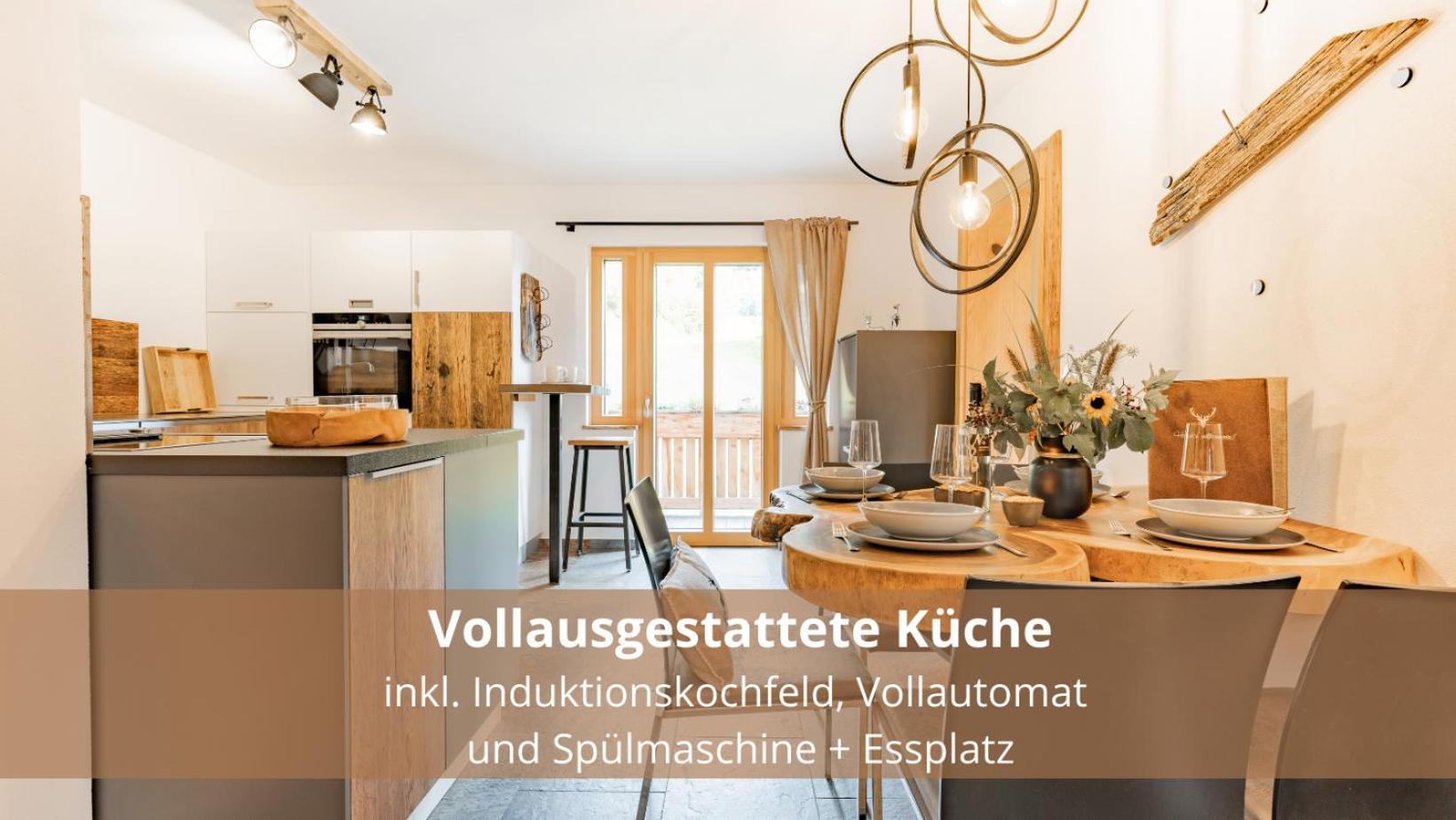 Chalet Waldhaeusl Luxurioese Ferienwohnungen Mit Sauna & Whirlpool, Kamin, Balkon Oder Terrasse Mit Bergblick 海利根布卢特 外观 照片